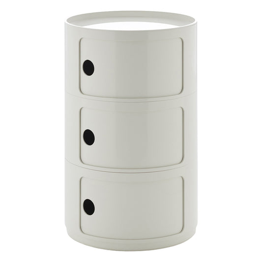 Componibili Big storage unit, 3 modules, white