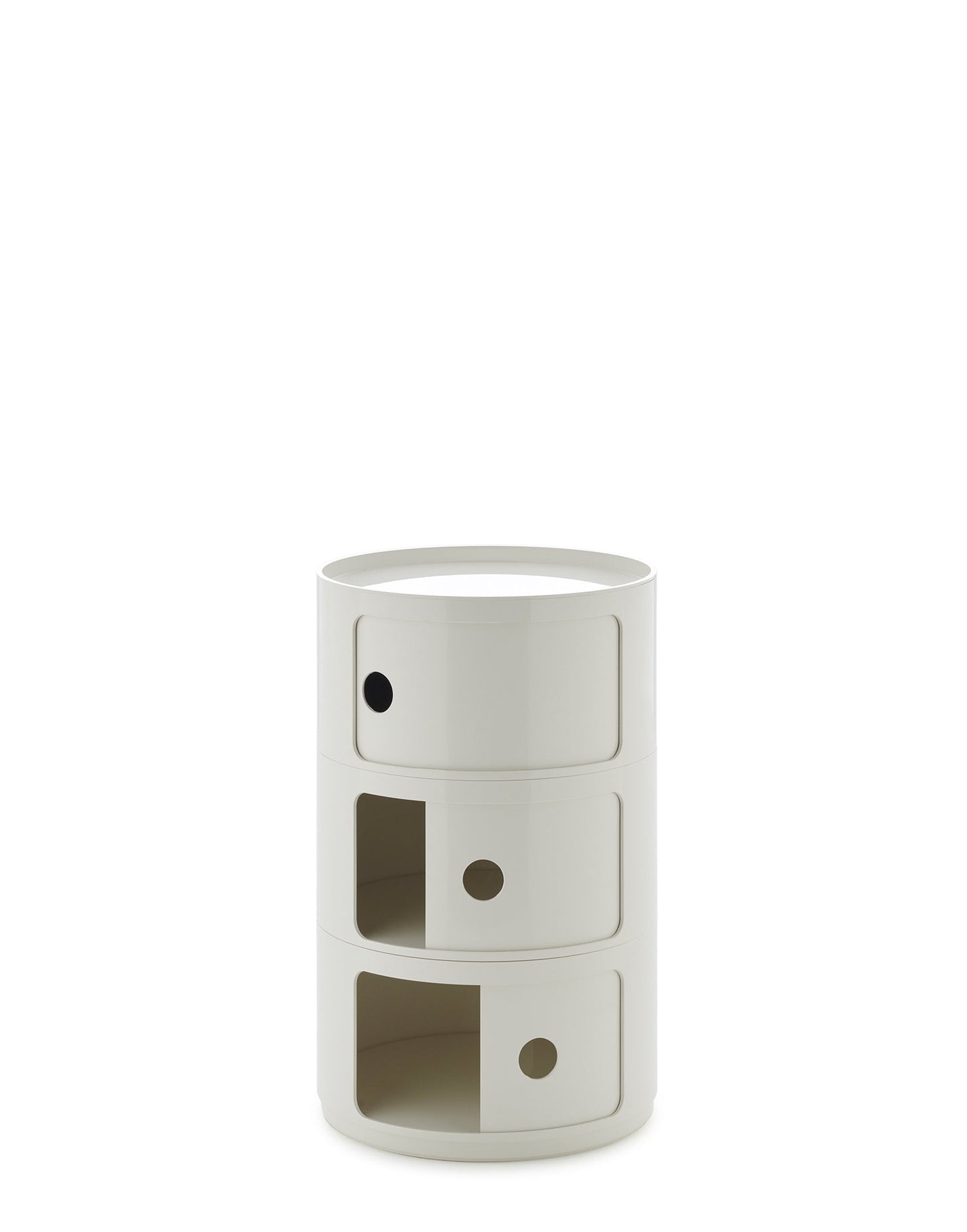 Componibili Big storage unit, 3 modules, white