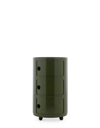 Componibili Big storage unit, 3 modules, green