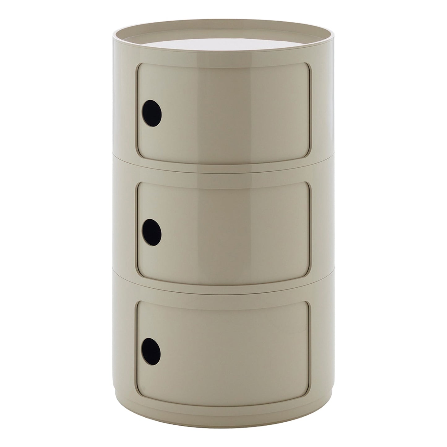 Componibili Big storage unit, 3 modules, taupe