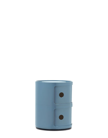 Componibili storage unit, 2 modules, sky blue