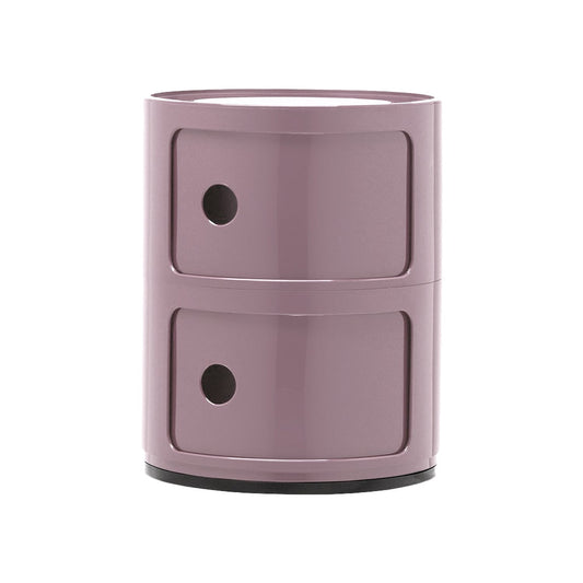 Componibili storage unit, 2 modules, mauve