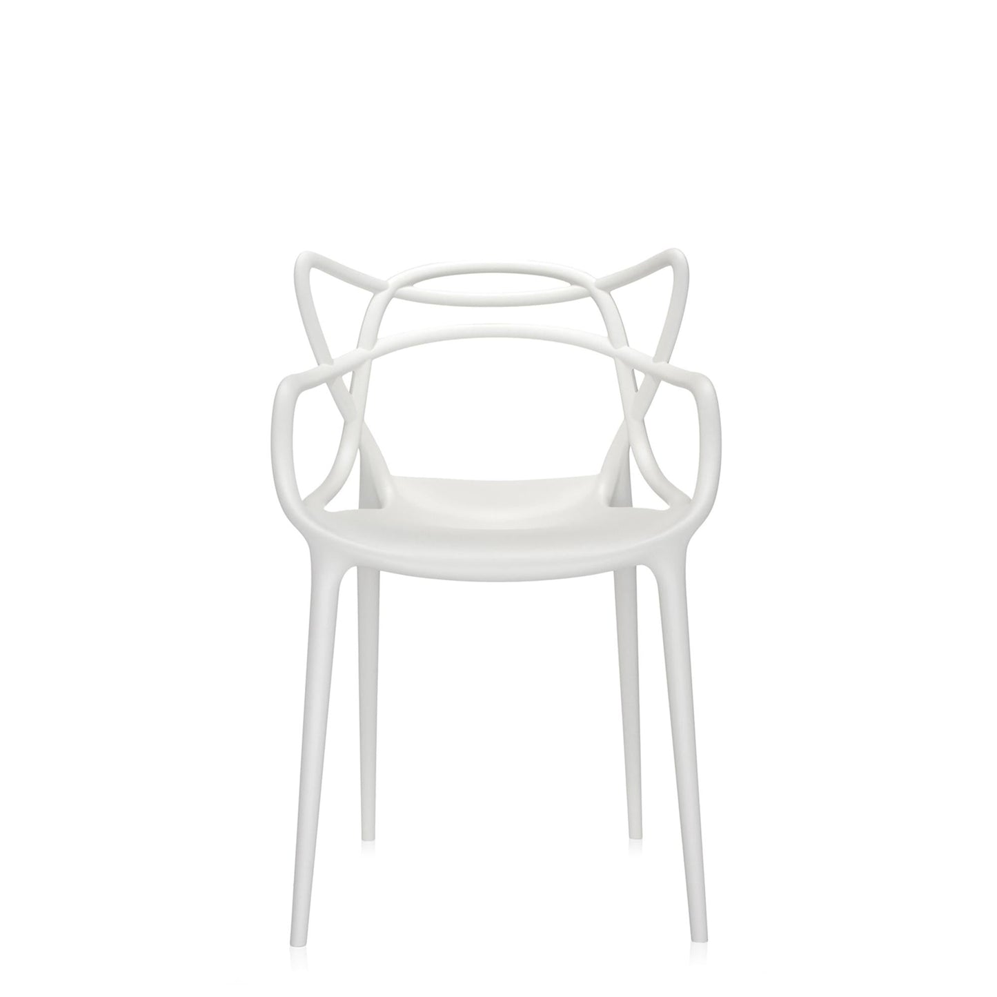 Masters Dining Chair by Kartell #White