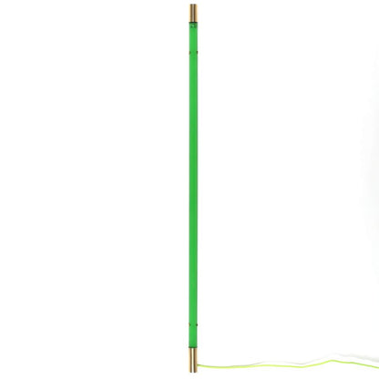 LED Floor/Wall Lamp Linea Golden End by Seletti #Green