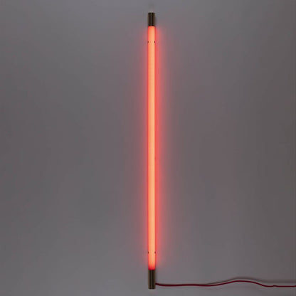 LED Floor/Wall Lamp Linea Golden End by Seletti #Red