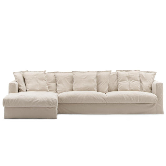 Decotique Le Grand Air 3-Seater Sofa Chaise Left Beige