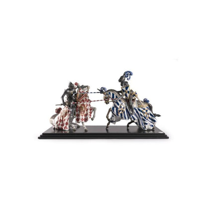 Medieval Tournament Sculpture by Lladró