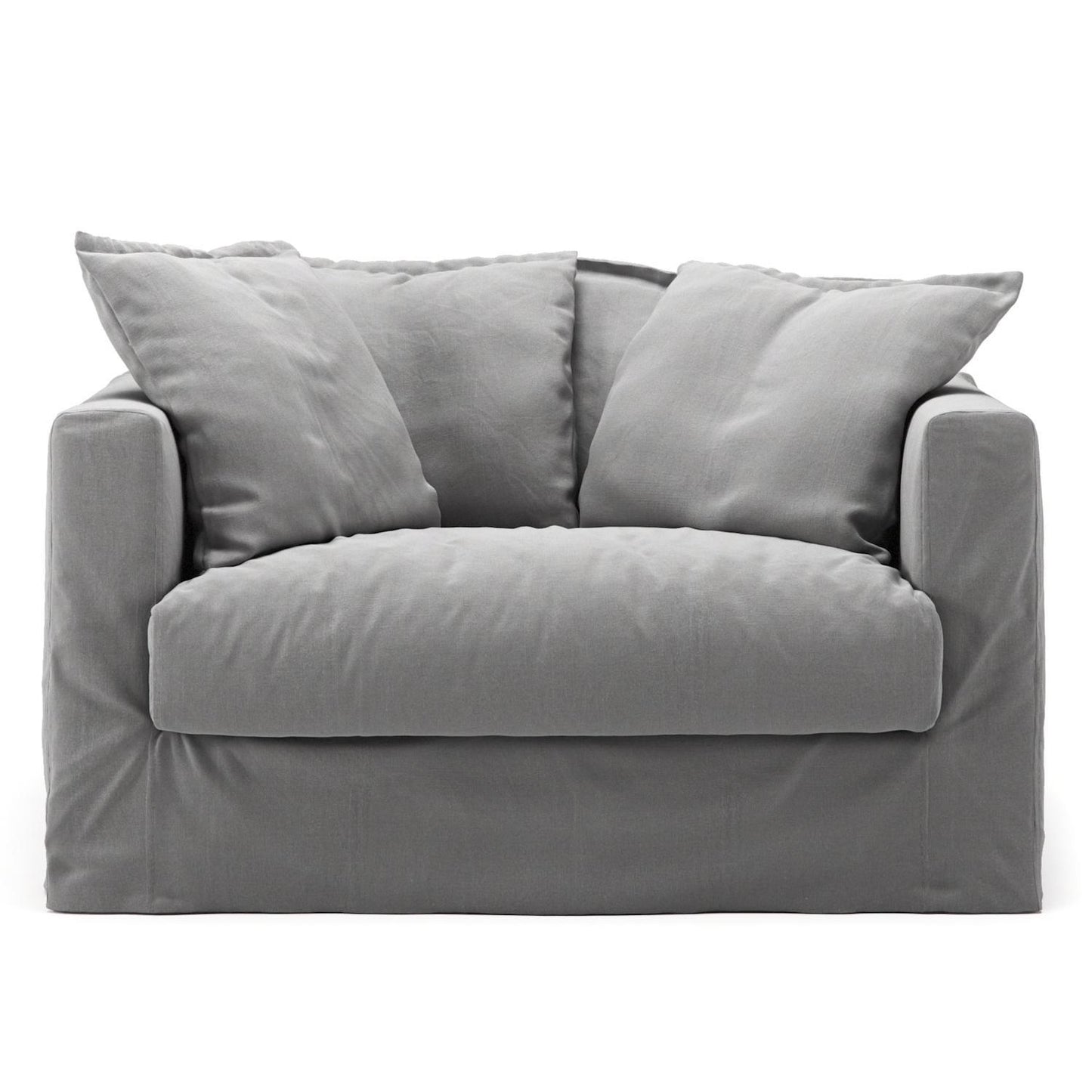Decotique Le Grand Air Love Seat Armchair Light Grey
