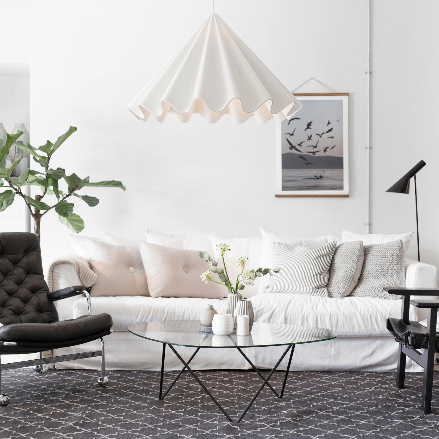 Decotique Le Grand Air 3-Seater Sofa White