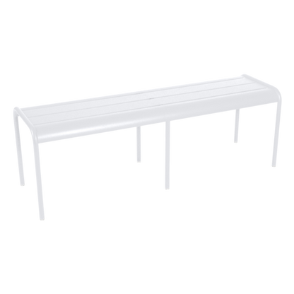 Luxembourg 3/4-Seater Bench by Fermob #COTTON WHITE
