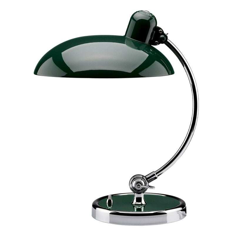 Kaiser Idell 6631-T Luxus table lamp by Fritz Hansen #dark green #