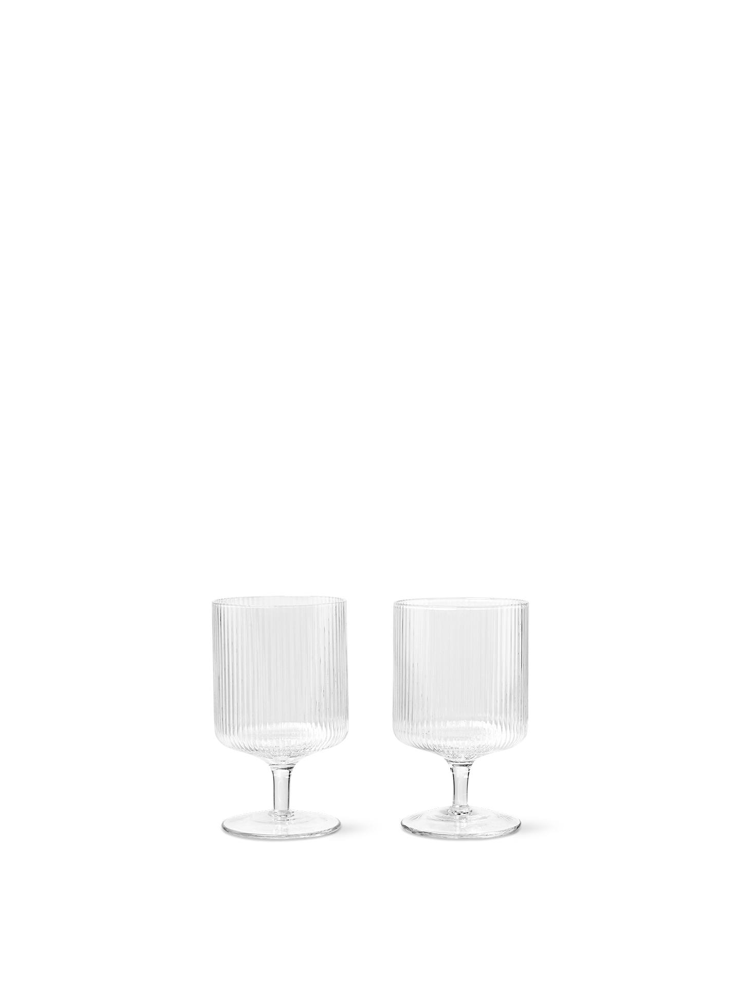Ripple Wine Glasses (Set of 2) by Ferm Living