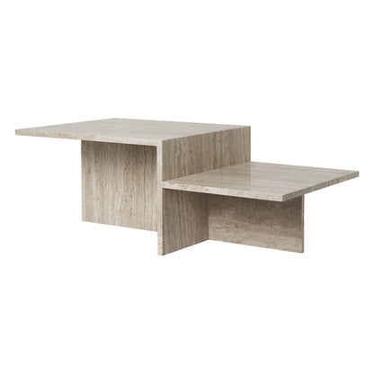 Distinct coffee table, travertine