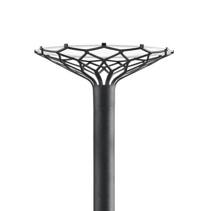 LP Nest Pole fixture Lamp by Louis Poulsen #Graphite grey texture