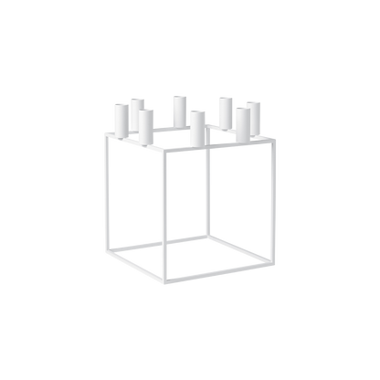 Kubus 8 Candlestick by Audo #White