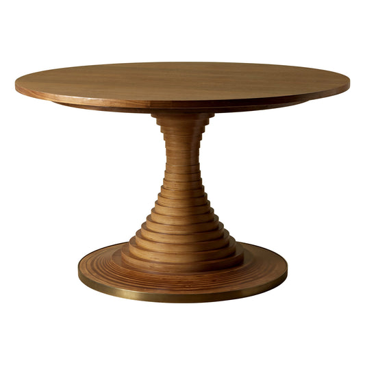 Tavolo a Dischi dining table, 120 cm, walnut