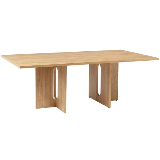 Androgyne dining table by Audo Copenhagen #210 x 100 cm, oak #