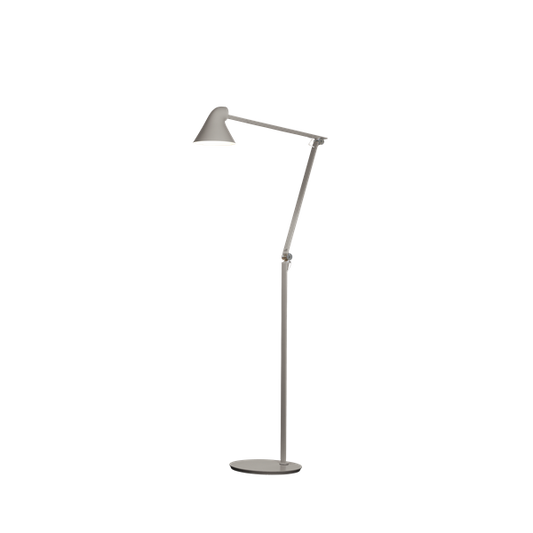 NJP Floor Lamp by Louis Poulsen #Light aluminium grey