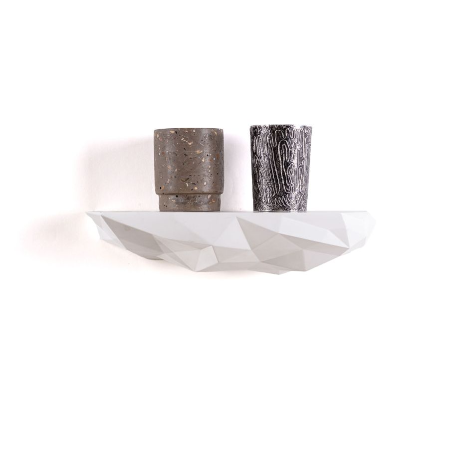 Resin Shelf Space Rocks Medium by Seletti #White