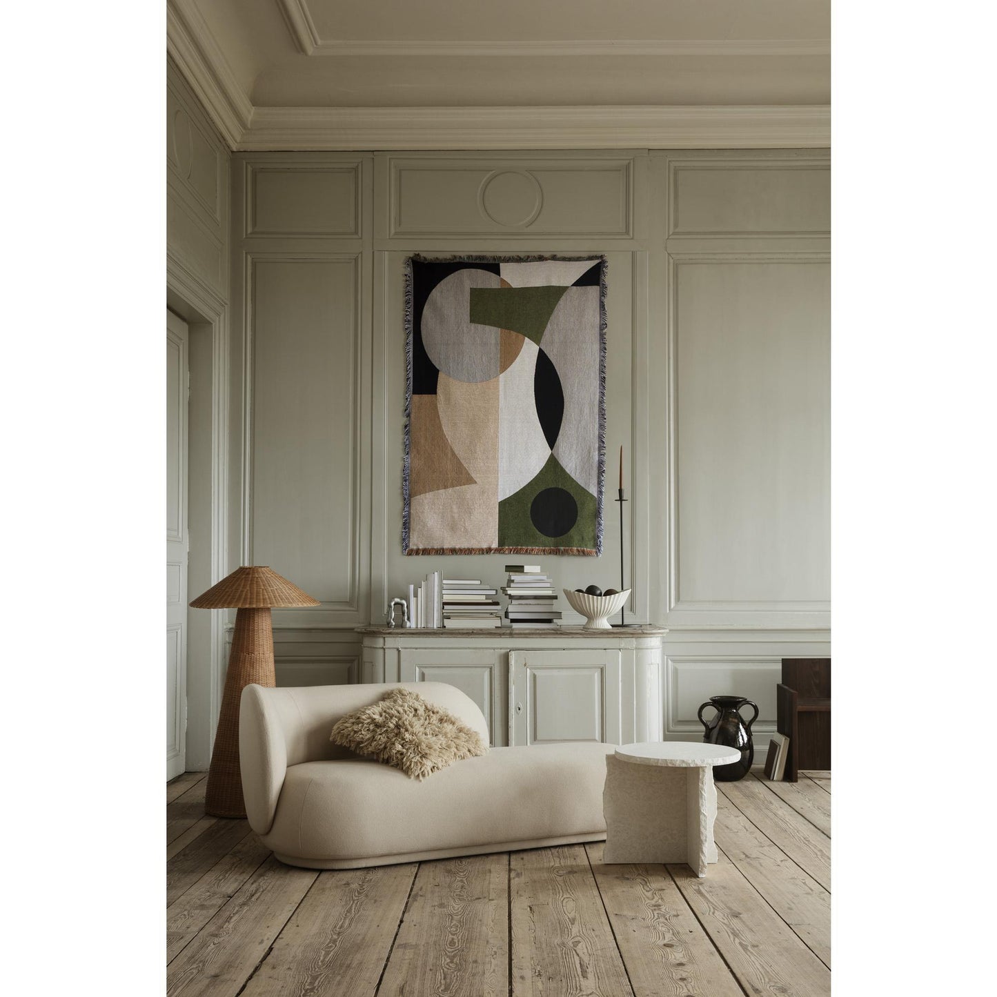 Ferm Living Rico Divan Brushed R Off-white