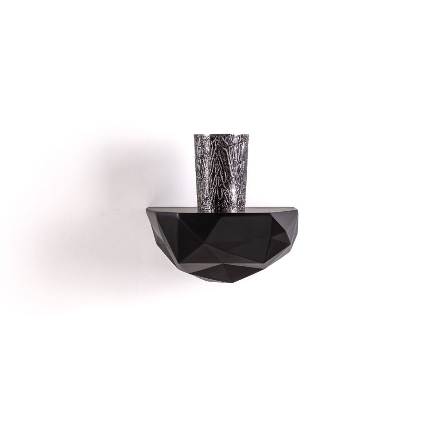 Resin Shelf Space Rocks Small by Seletti #Black