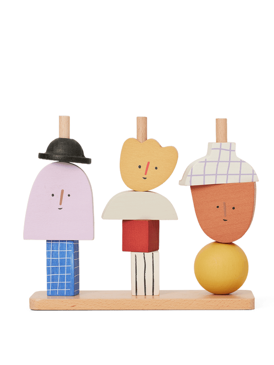 Character Stacking Blocks by Ferm Living