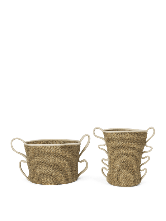 Verso Baskets - Set of 2 by Ferm Living