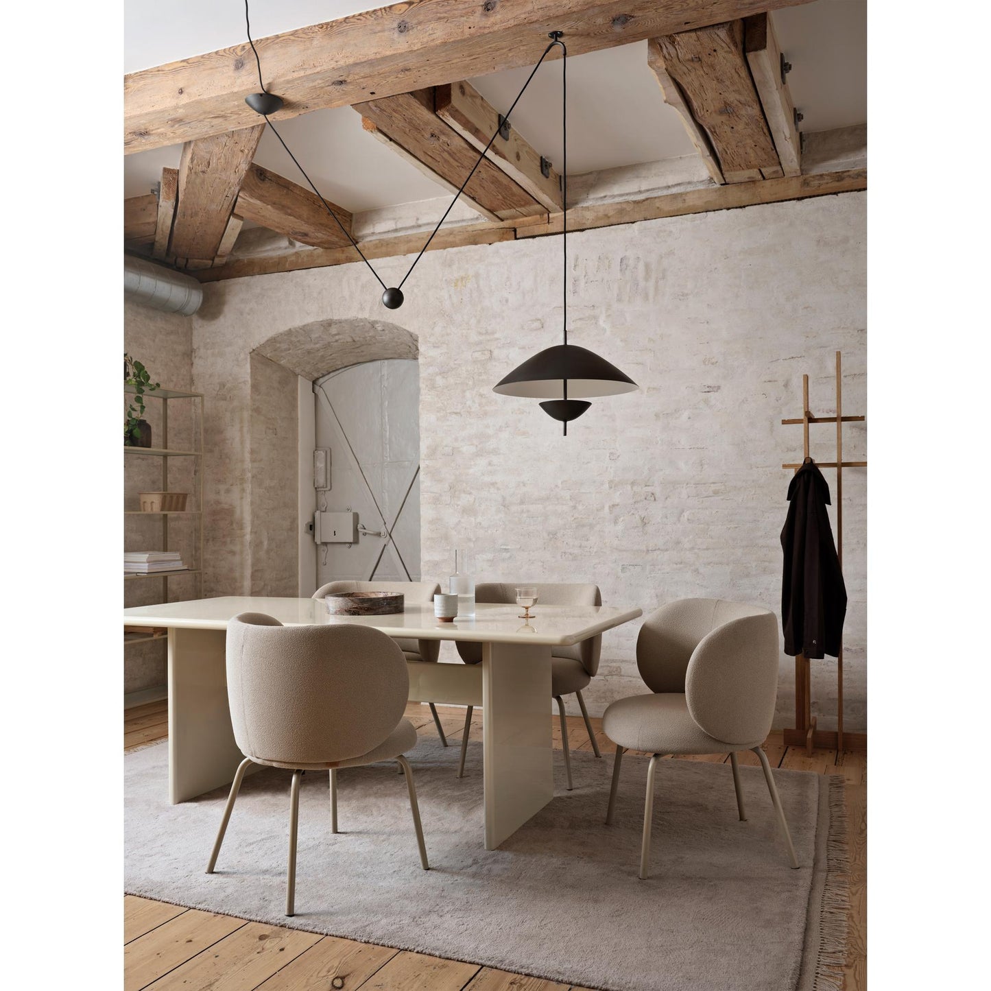 Ferm Living Lod Pendant Black/ Iron