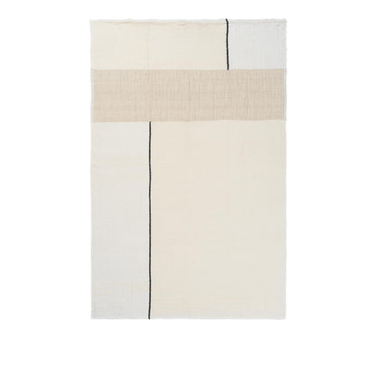Ferm Living Dela Carpet Natural/Off-White