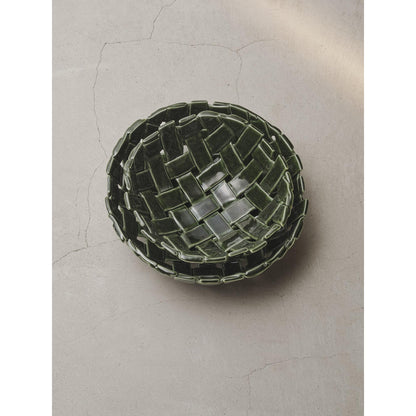 Ferm Living Plait Bowl Ø30 Off-White