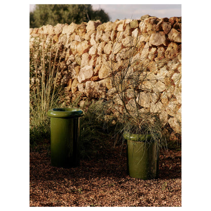 Ferm Living Rollo Planter H36 Moss Green