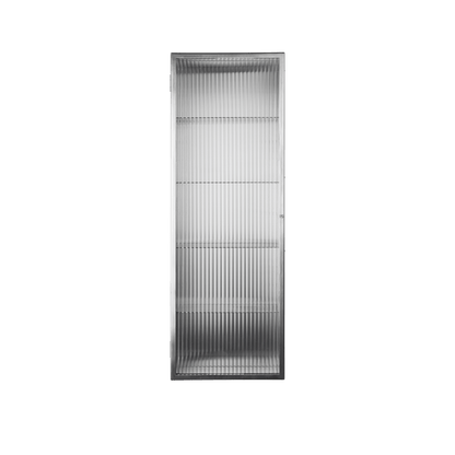 Ferm Living Haze Wall-Hung Cabinet 35x100 Stainless Steel