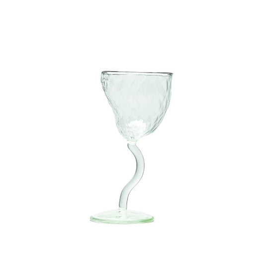 Wine Glass Classics on Acid Diamonds by Seletti