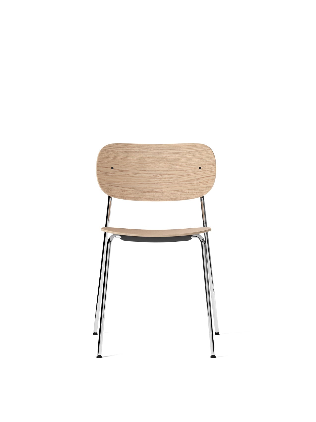Co Dining Chair, Chrome Base, Veneer by Audo Copenhagen
