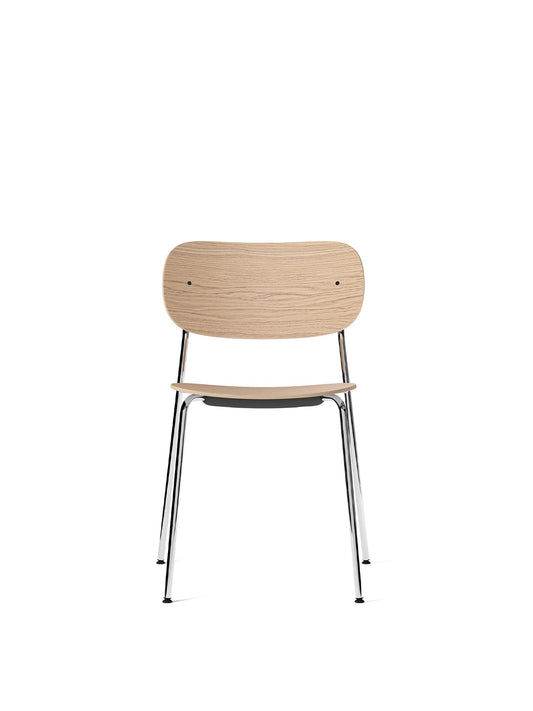 Co Dining Chair, Chrome Base, Veneer by Audo Copenhagen