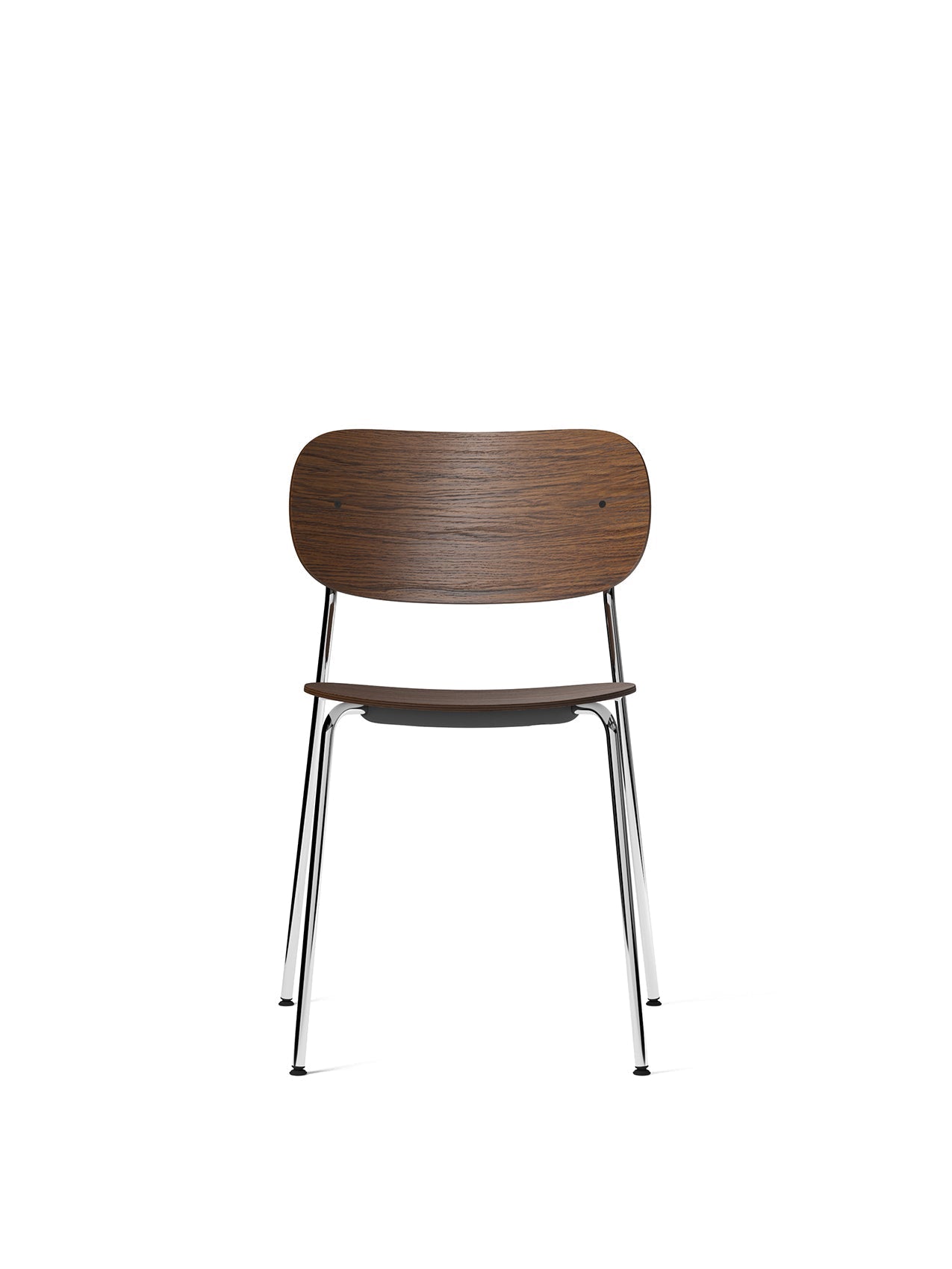 Co Dining Chair, Chrome Base, Veneer by Audo Copenhagen
