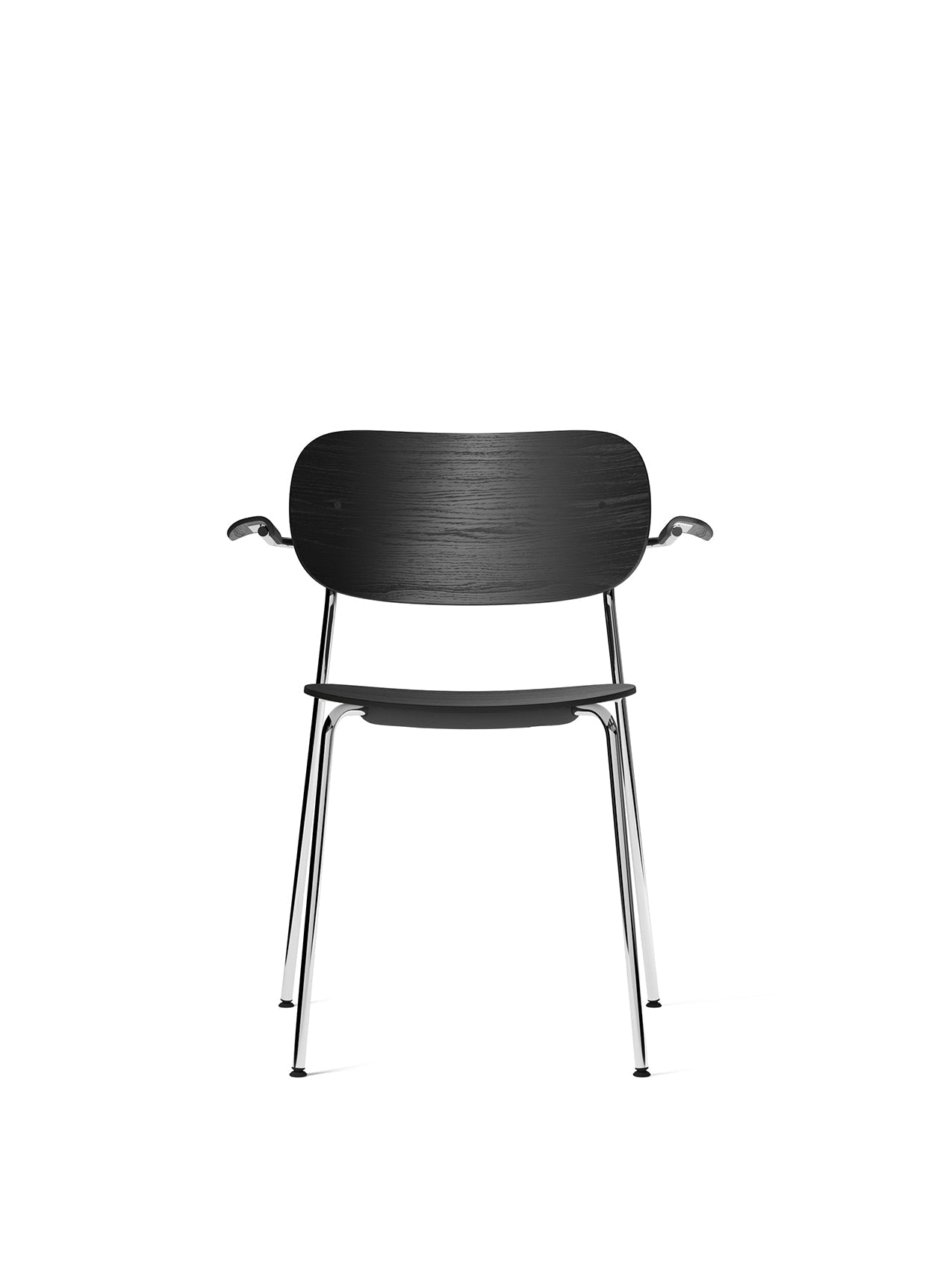 Co Dining Chair, With Armrest, Chrome by Audo Copenhagen