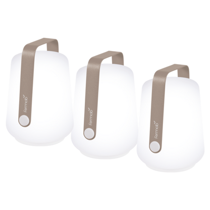 BALAD SET OF 3 LAMPS H.12 CM by Fermob