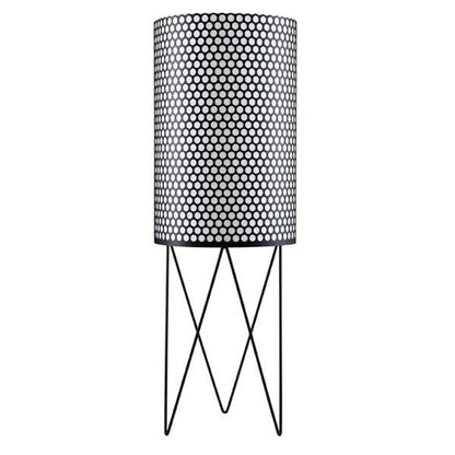 Pedrera Floor Lamp w. Dimmer PD2 Mat White