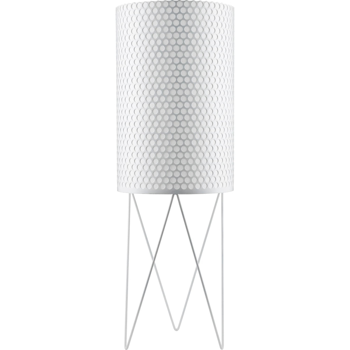 Pedrera Floor Lamp w. Dimmer PD2 Mat White