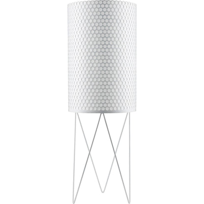 Pedrera Floor Lamp w. Dimmer PD2 Mat White