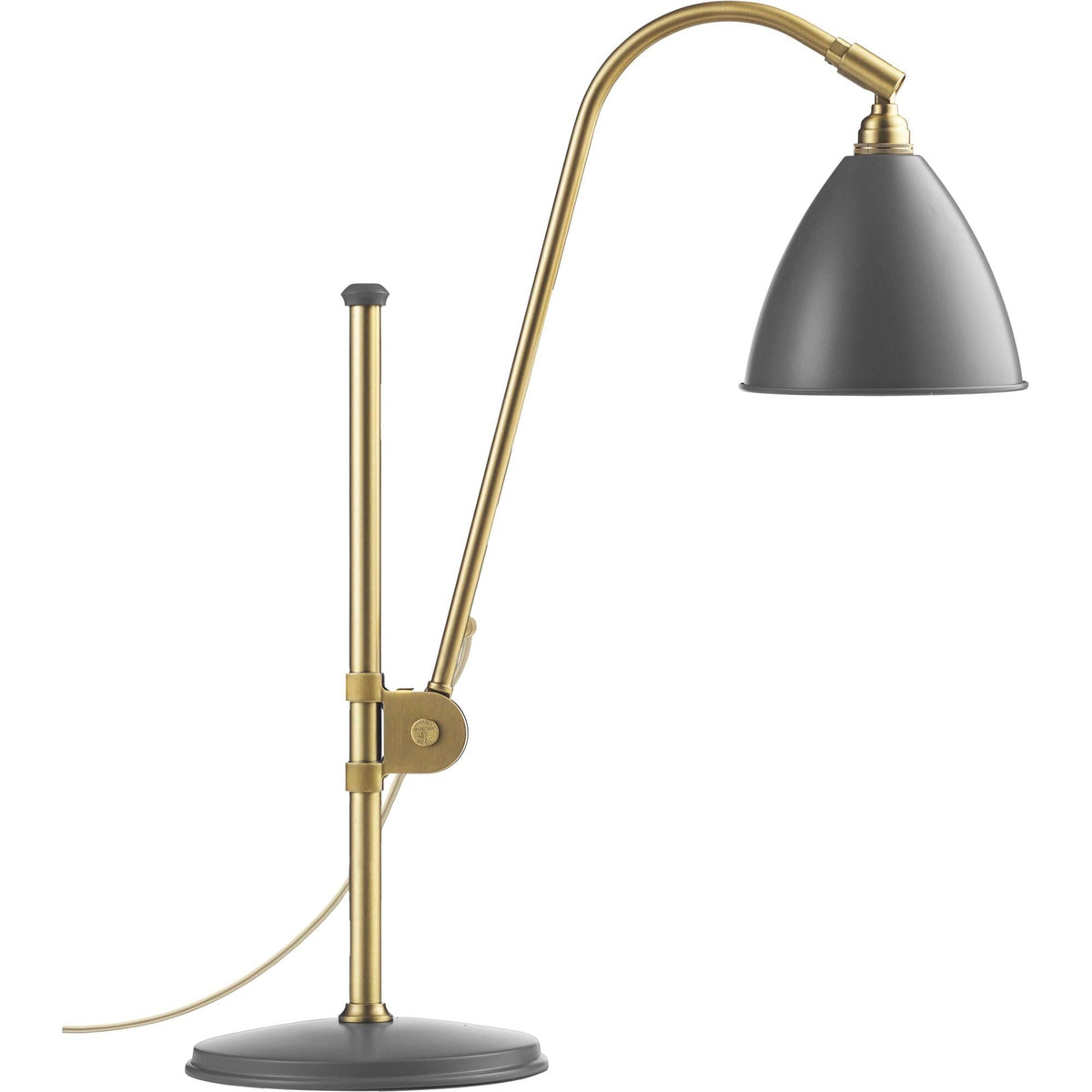 Bestlite BL1 Table Lamp Gray & Brass
