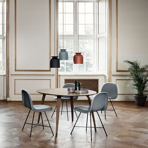 Ronde Pendant Rusty Red Small