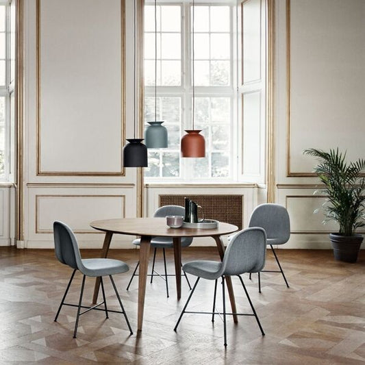 Ronde Pendant Rusty Red Small