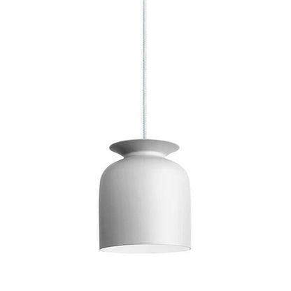 Ronde Pendant Rusty Red Small