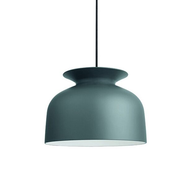 Ronde Pendant Rusty Red Large