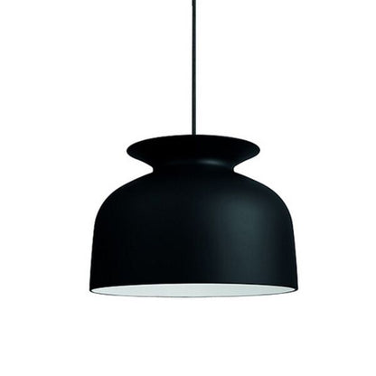 Ronde Pendant Rusty Red Large