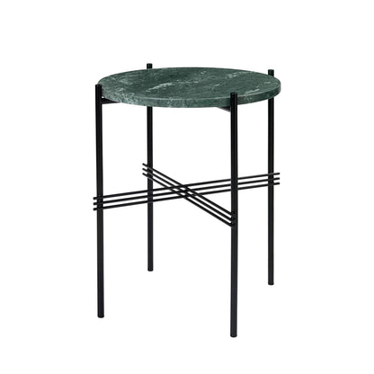 TS Side Table Round Ø40 Polished Steel
