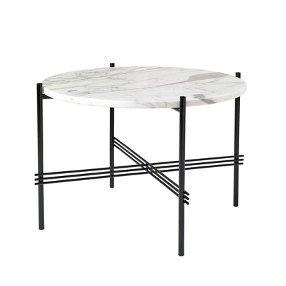 TS Coffee Table Round Ø55 Polished Steel