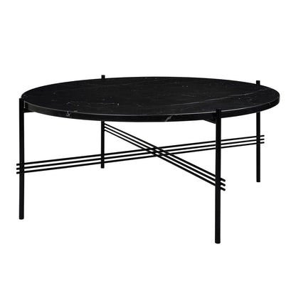 TS Coffee Table Round Ø80 Polished Steel